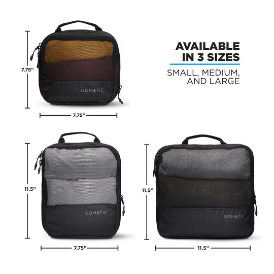 Compression Packing Cubes Different Sizes#size_3-pack#color_black