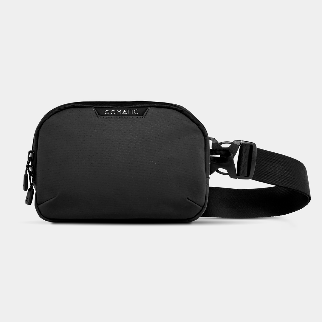 Gomatic Access Sling Black Front Side View#color_black