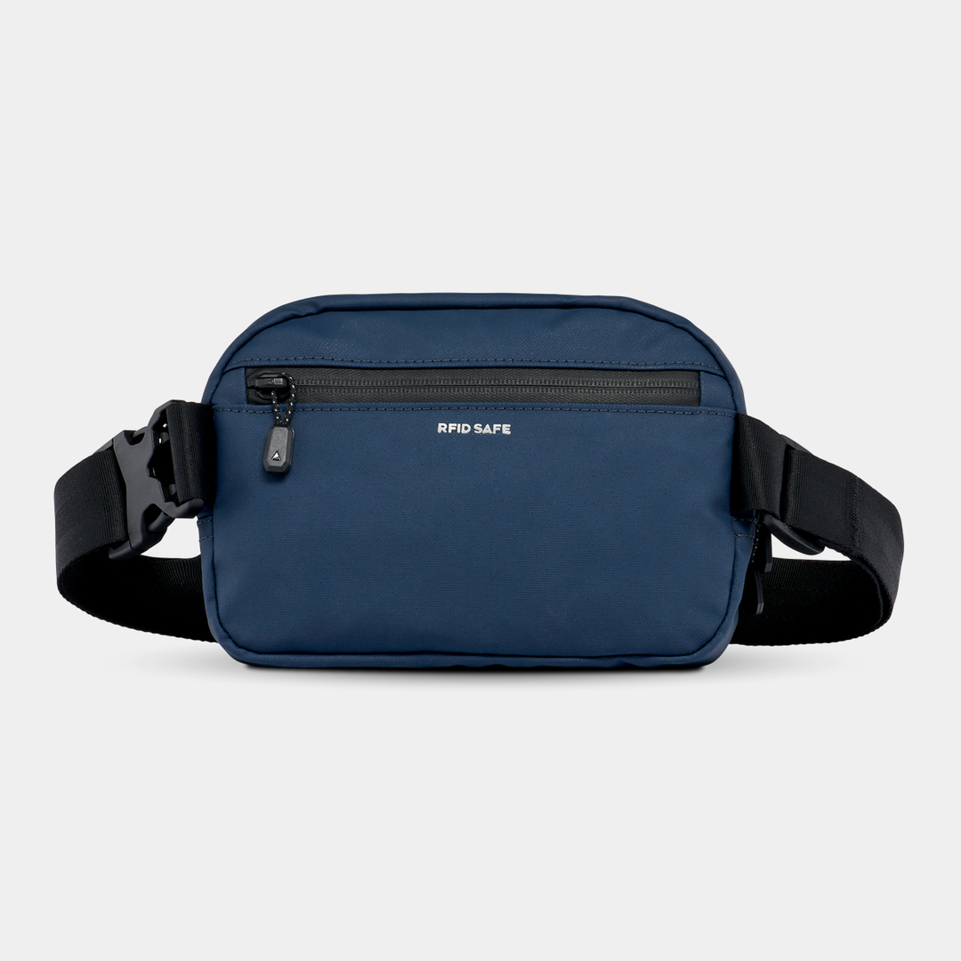Gomatic Access Sling Navy Back View#color_navy