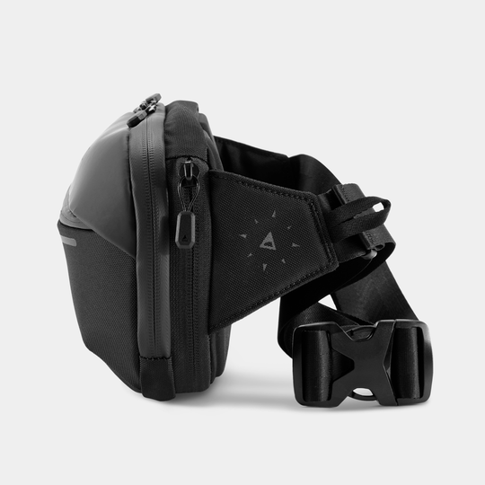 Gomatic Navigator Sling 1L Black Side View#color_black