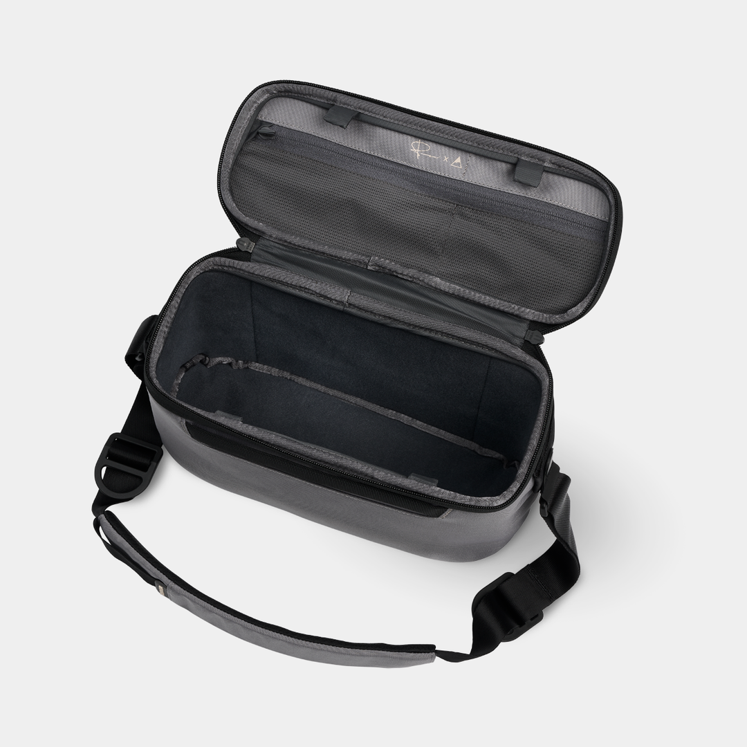 Empty No Cube Stone Luma Camera Sling 12L View #color_stone